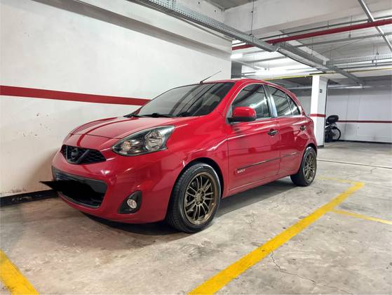 NISSAN MARCH 1.6 SL 16V FLEX 4P MANUAL NISSAN MARCH 1.6 SL 16V FLEX 4P MANUAL